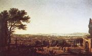 VERNET, Claude-Joseph The City and Harbour of Toulon France oil painting artist